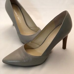 Franco Sarto - Grey Leather Pumps